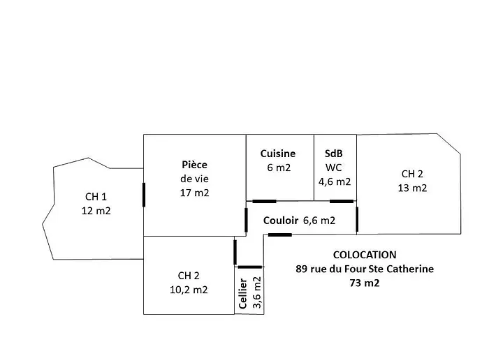 Appartamento Familial 3 Centre Proche Lot