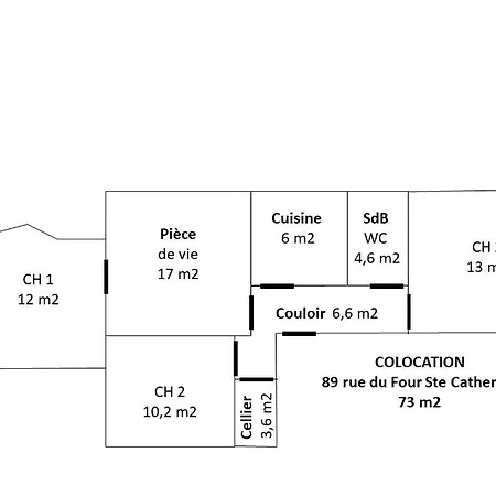 Apartament Familial 3 Centre Proche Lot